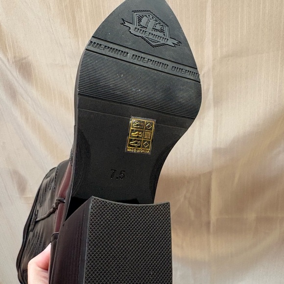 Cowgirl‎ Western Cowboy Chunky Heeled Boots Size 7.5 - Picture 7 of 9